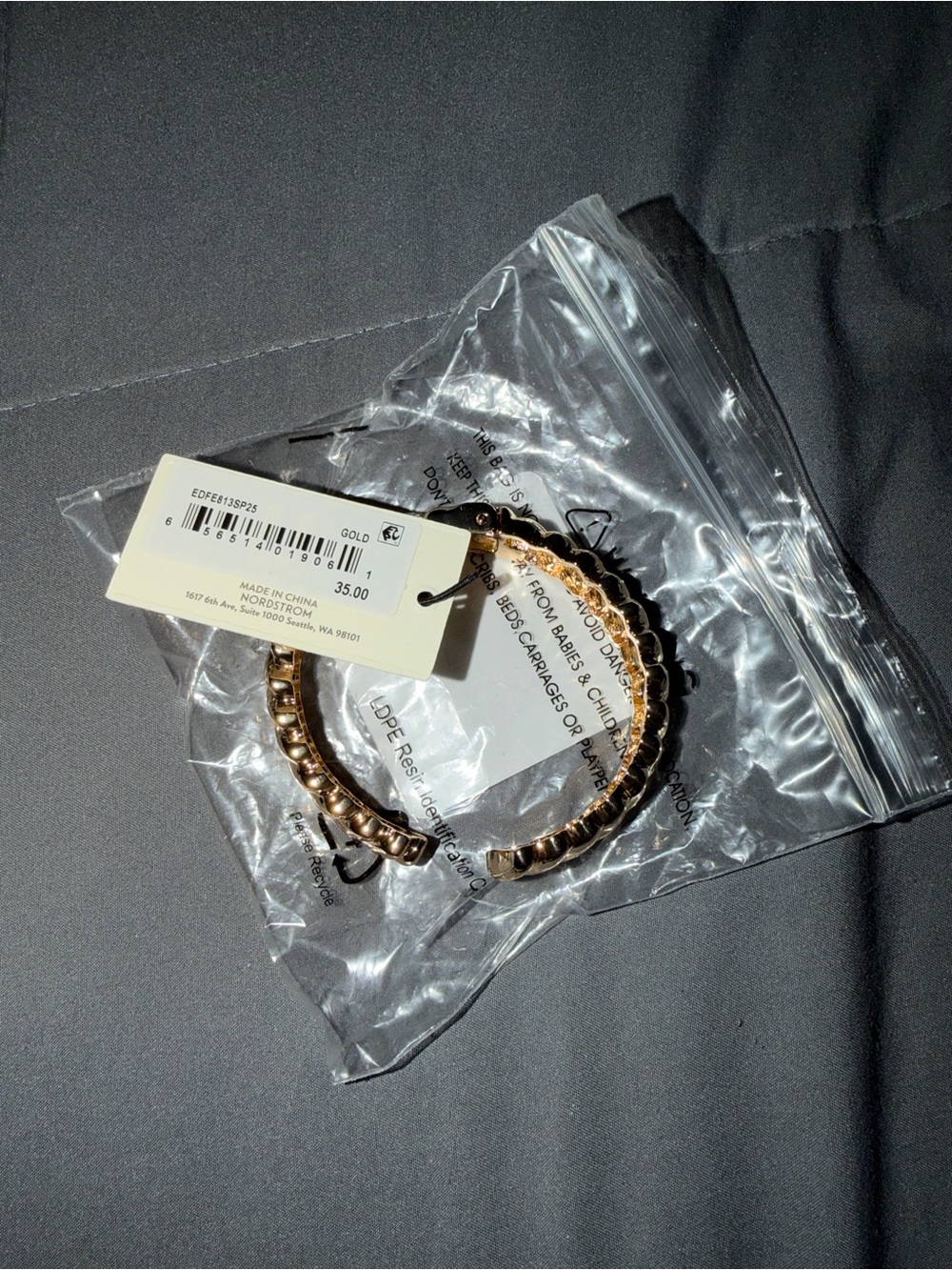 Gold  bracelet cuff- Nordstrom